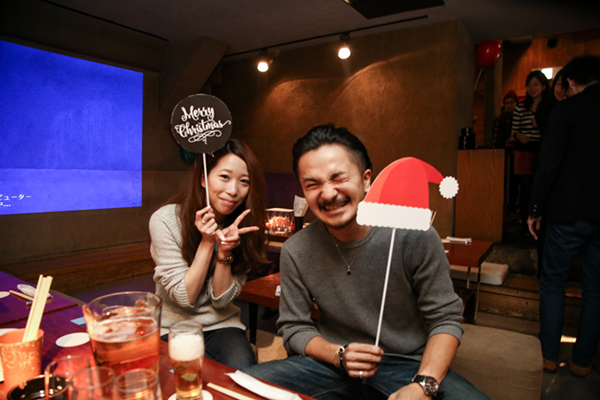 クリスマス会参加者のみなさんとパチリ